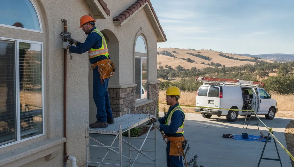 Fresno, CA plumber providing fast plumbing repair service for residential and commercial properties