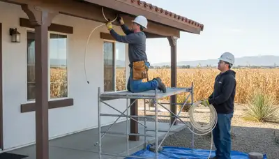 Fresno, CA plumber repairing a leaking pipe for residential plumbing service