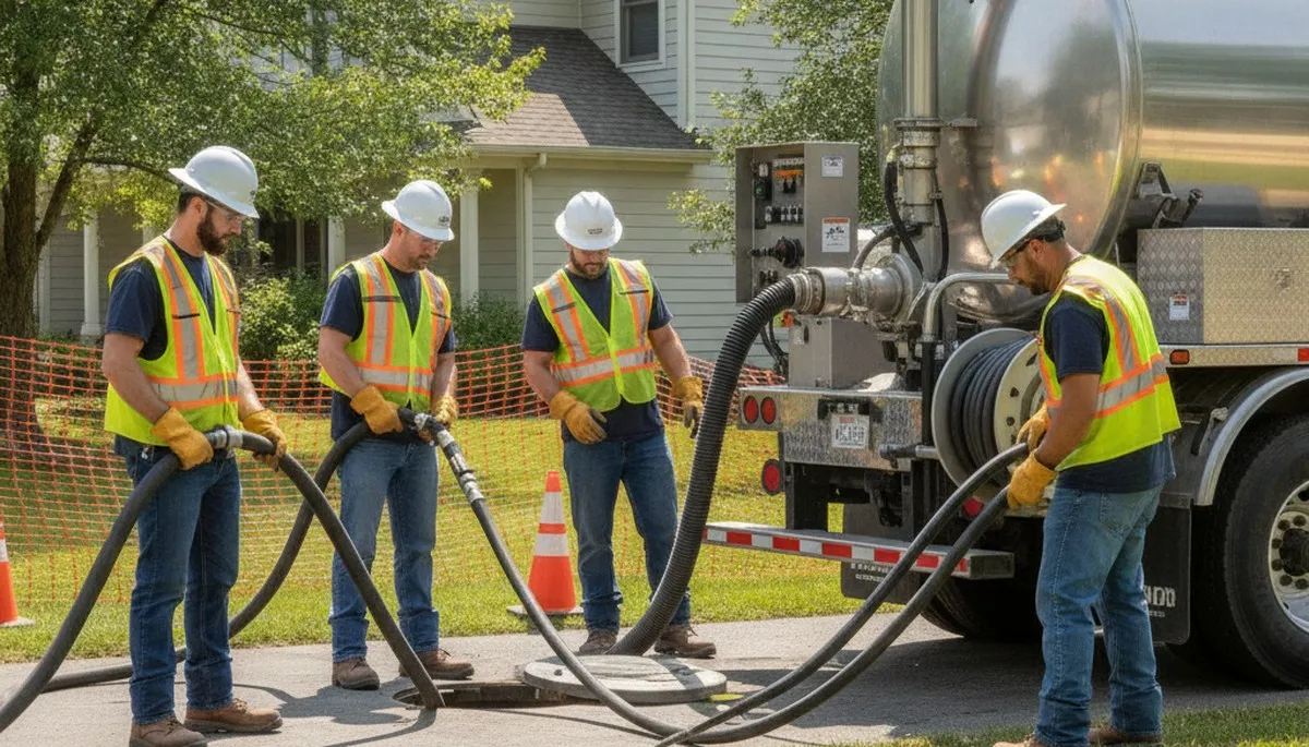 Septic pumping service for Fresno, CA homes by On Call Plumbers