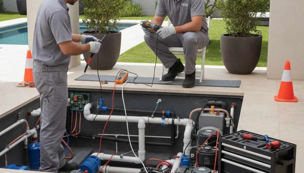 Spa repair service for Fresno, CA homes with plumbing inspection and same-day maintenance support