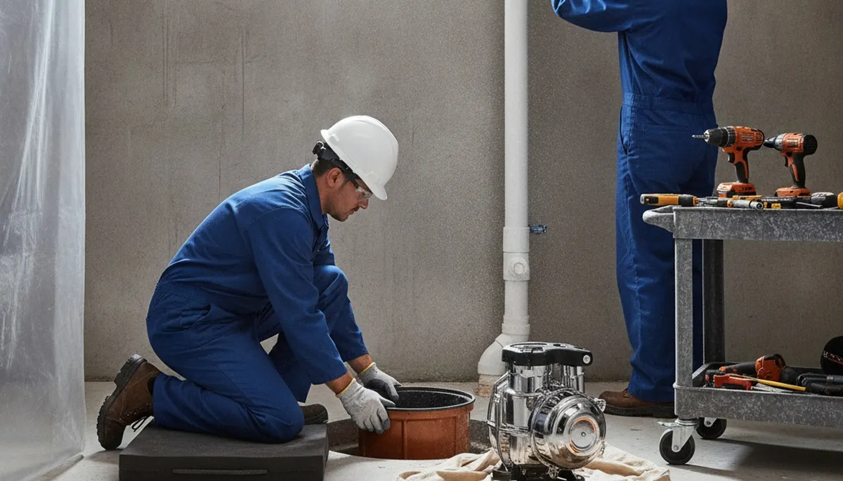 Sump pump installation service for Fresno, CA homes by On Call Plumbers
