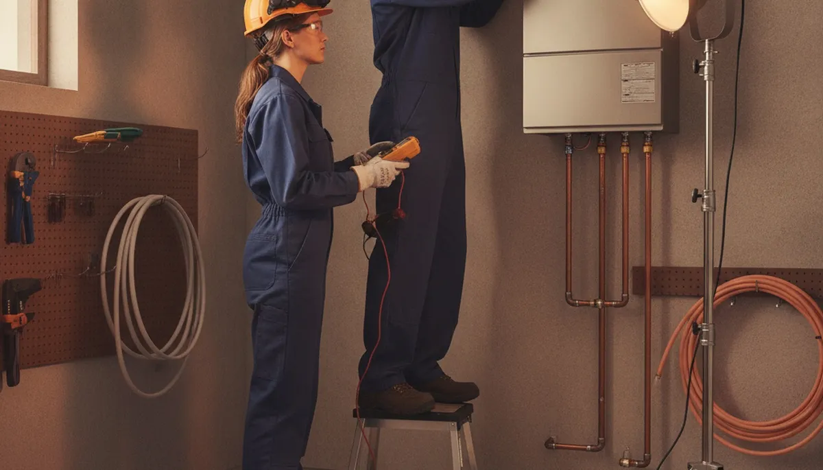Tankless water heater installation in Fresno, CA for efficient on-demand hot water