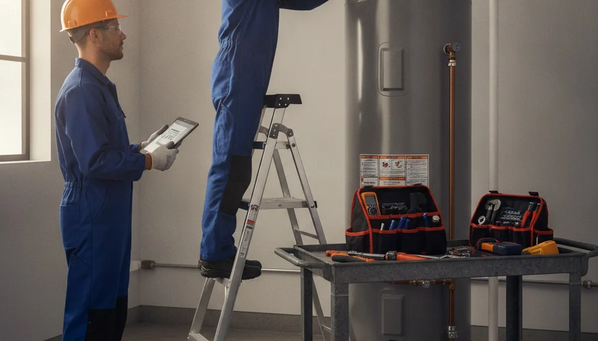 Water heater repair service in Fresno, CA by On Call Plumbers for home plumbing maintenance
